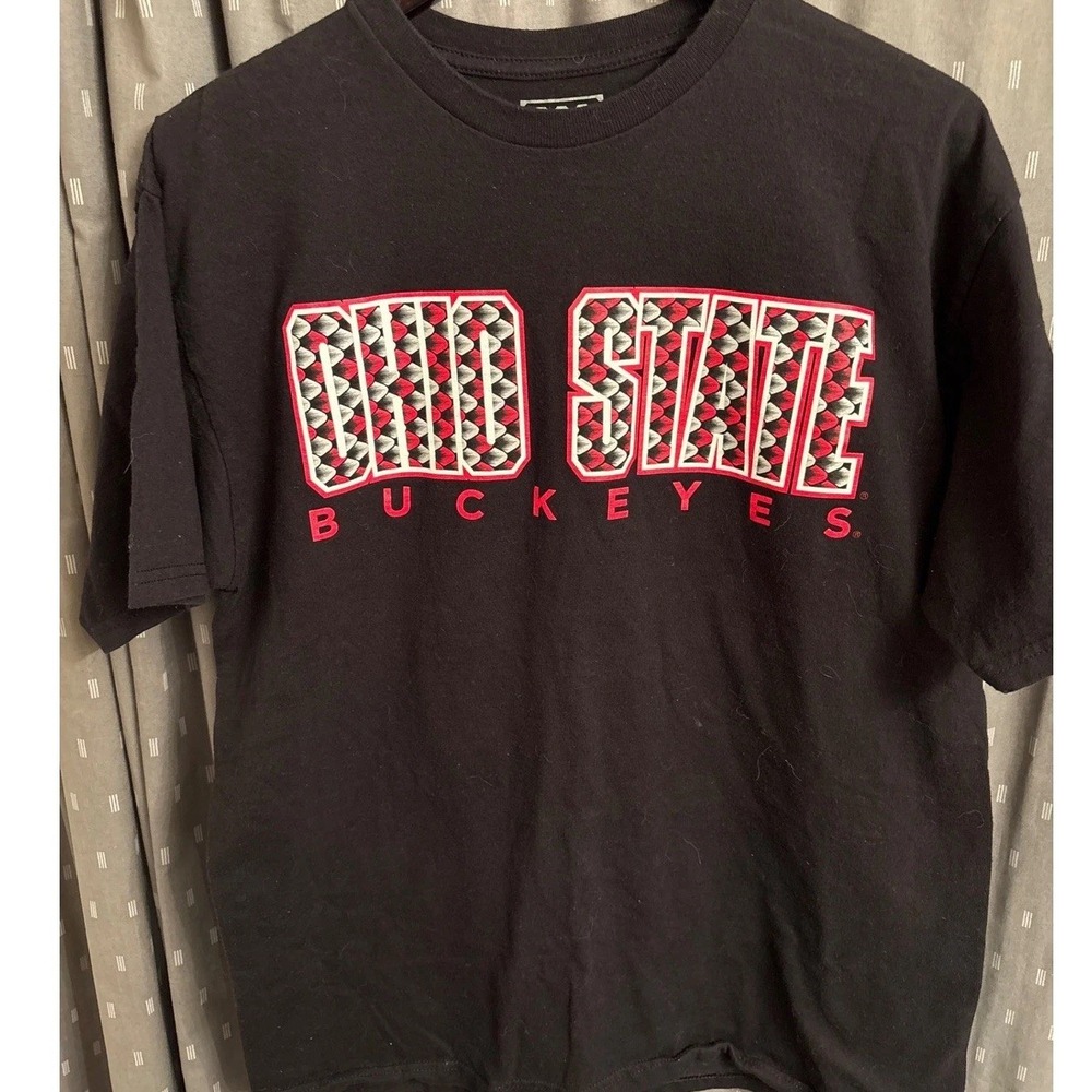 CSG Ohio State Buckeyes T Shirt Mens Large Black Graphic Tee Champs‎ Sports Gear